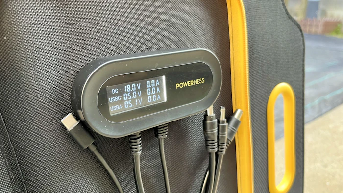 POWERNESS POWERNESS ソーラーパネル 120W LCDディスプレイ付き 4枚目