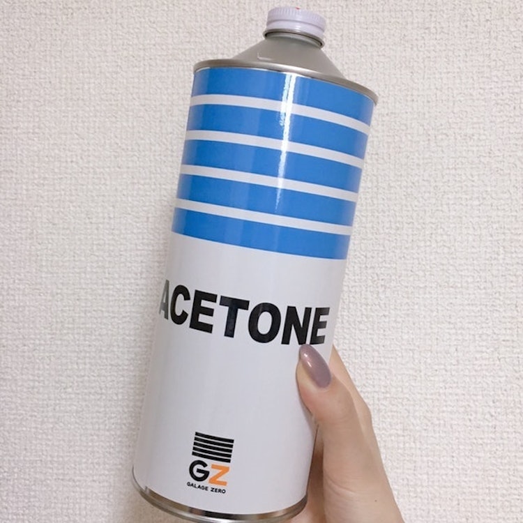 ガレージ・ゼロ アセトン 1L×2缶 1枚目