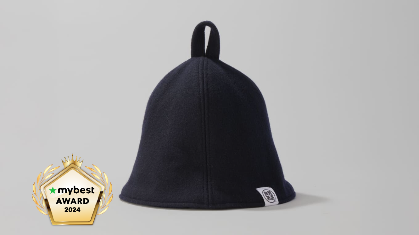 ベストサウナハット ウール＆メッシュサウナハット 1枚目