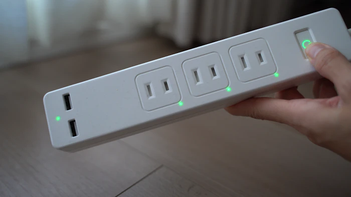 Meross 【Apple製品対応】 Meross スマート電源タップ usb wifi 3+2(AC差込口+USBポート) 1.8m 2.4GHz対応 省エネ 遠隔操作 HomeKit Amazon Alexa Google Home ホワイト 28 x 3 x 4.5cm MSS425HKJP 16枚目