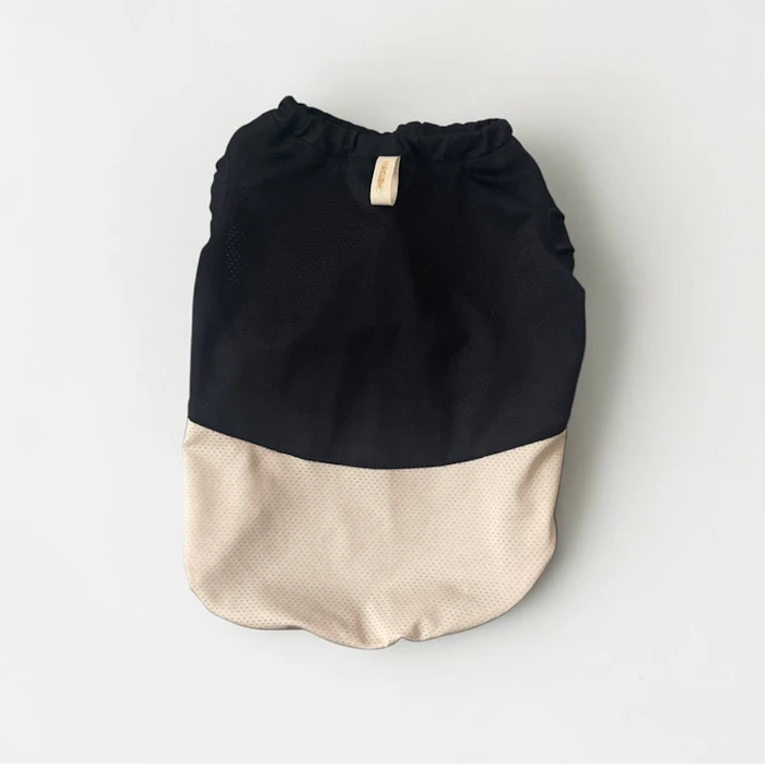 HAKUSHU Breezy Cool Tank IG/Black+Beige 1枚目