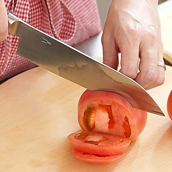 包丁工房タダフサ 170mm 三徳包丁 HK-2 6枚目