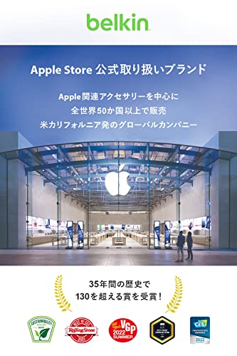 Belkin Belkin 3 in 1 MagSafe充電器 最大15W高速充電 MagSafe公式認証 iPhone 14 / 13 / 12 Apple Watch 8/7/Ultra 高速充電対応 AirPodsワイヤレス充電対応 ブラック WIZ017dqBK 2枚目