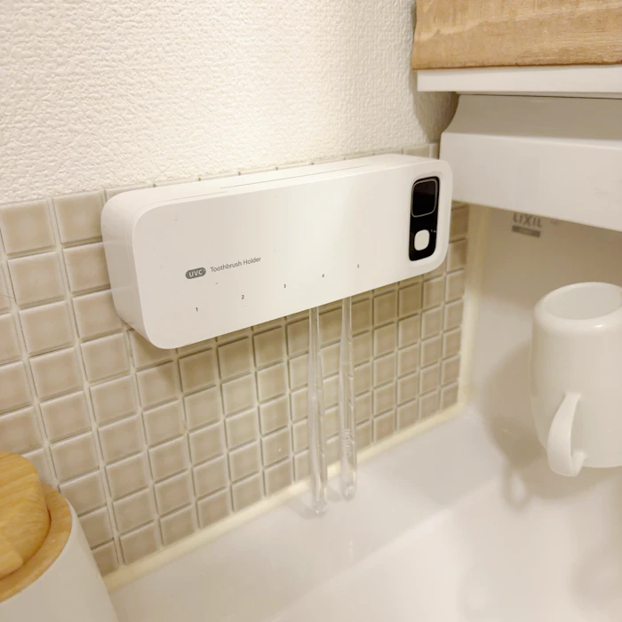 壁掛け充電式 歯ブラシホルダー 1枚目