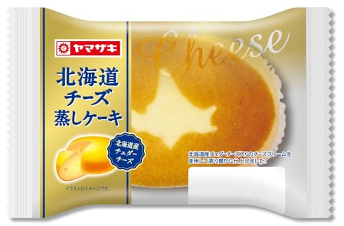 ヤマザキ  北海道チーズ蒸しケーキ  1枚目
