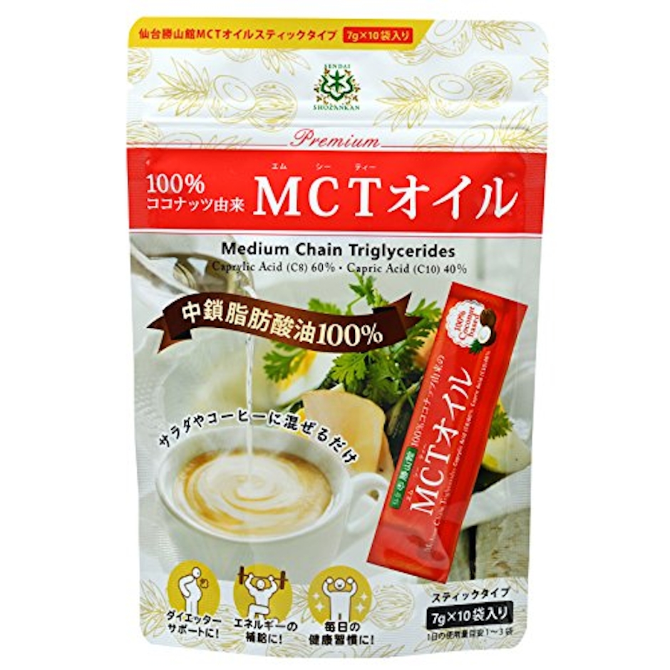 勝山ネクステージ 仙台勝山館 MCTオイル スティック 7g×10袋入 1枚目
