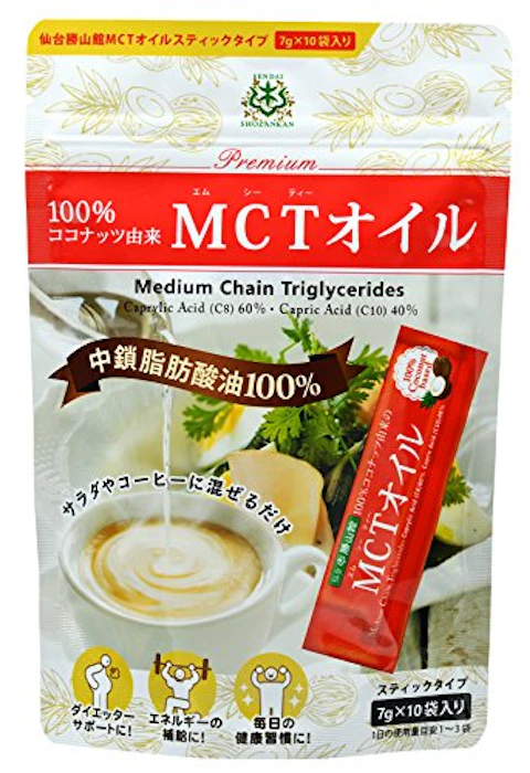 勝山ネクステージ 仙台勝山館 MCTオイル スティック 7g×10袋入 1枚目
