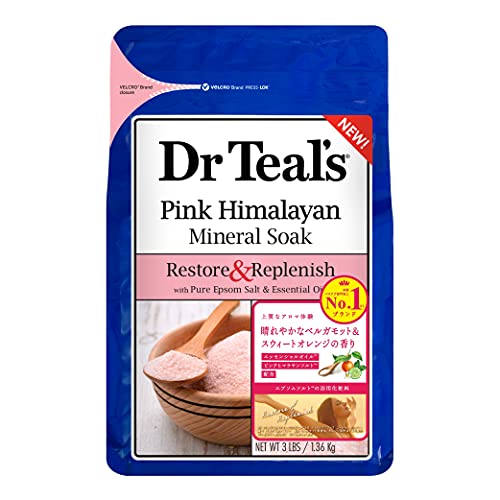 Dr Teal's ティールズ エプソムソルト ベルガモット&スウィートオレンジの香リ 1枚目