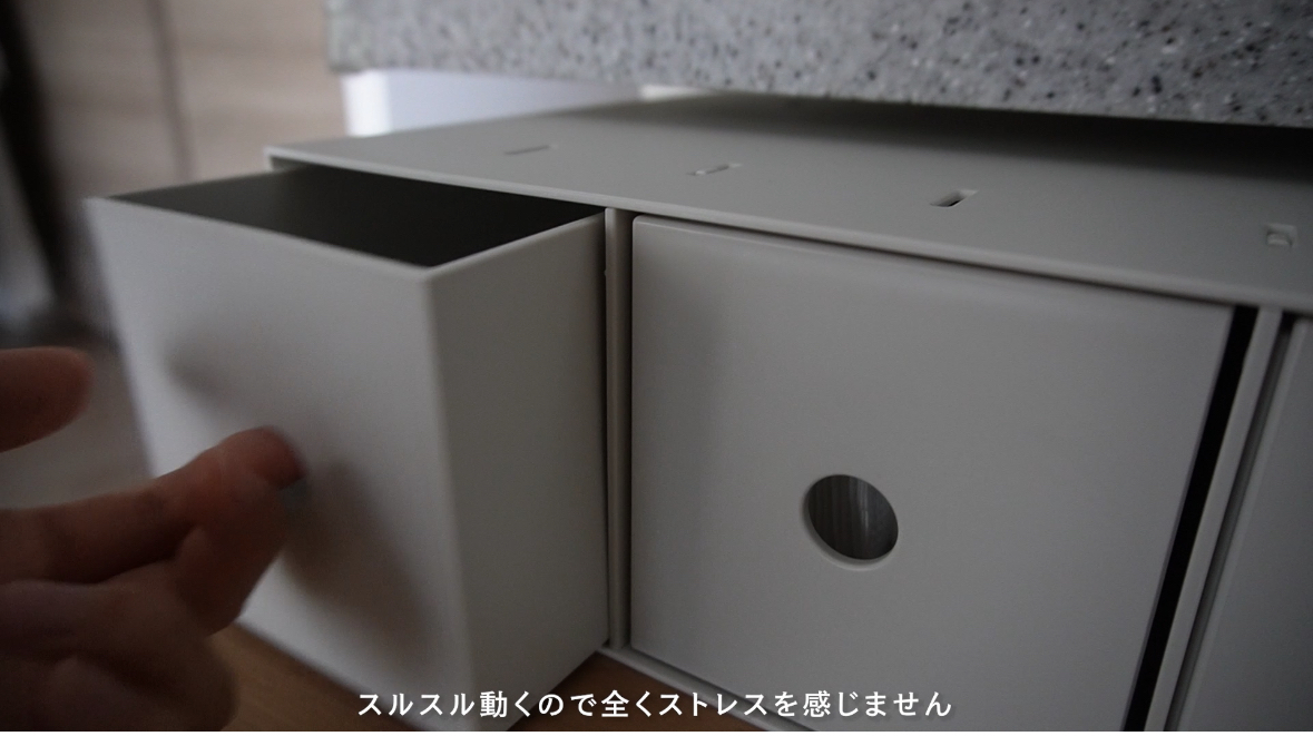 無印良品 無印良品 ポリプロピレン小物収納ボックス3段 A4タテ ホワイトグレー 約幅11×奥行24.5×高さ32cm 良品計画 5枚目