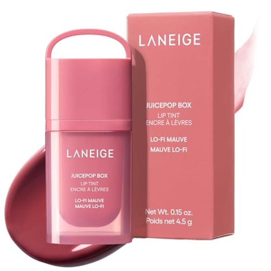 LANEIGE ジュースポップボックスリップティント / ローファイモーヴ 1枚目
