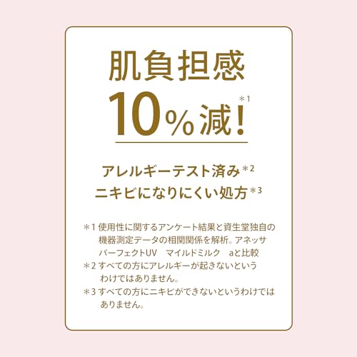 資生堂 アネッサ パーフェクトUVマイルドミルク NA 60ml 9枚目