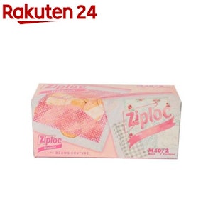 ジップロック デザインバッグ リボン M(40枚)【Ziploc(ジップロック)】 1枚目