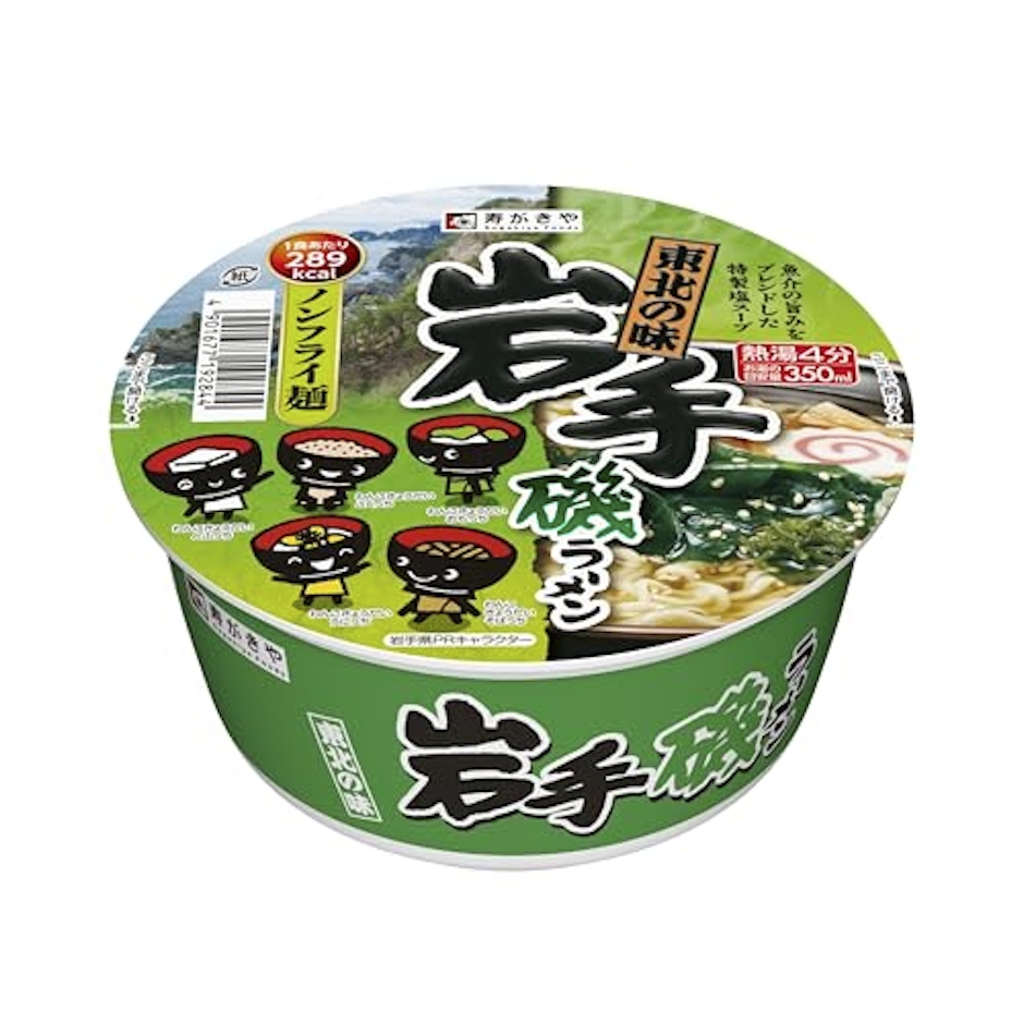 寿がきや 東北の味 岩手磯ラーメン 1枚目
