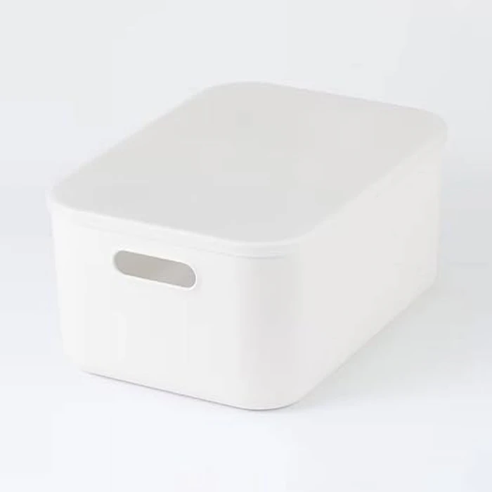 無印良品 やわらかポリエチレンケース・中 2枚目