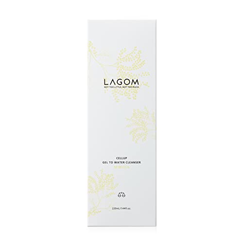 LAGOM ジェルトゥウォーター クレンザー ミモザの香り 朝用洗顔料 洗顔ジェル 220mL 4枚目