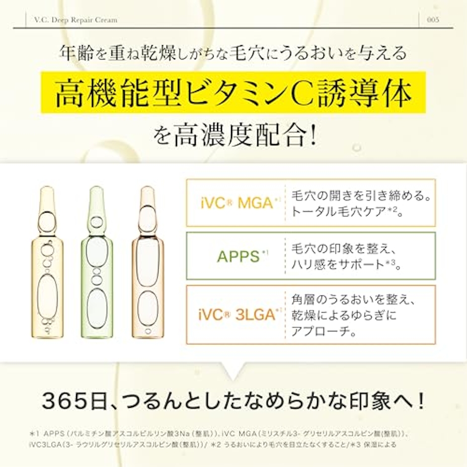 dr365 V.C.ディープリペアクリーム 5枚目