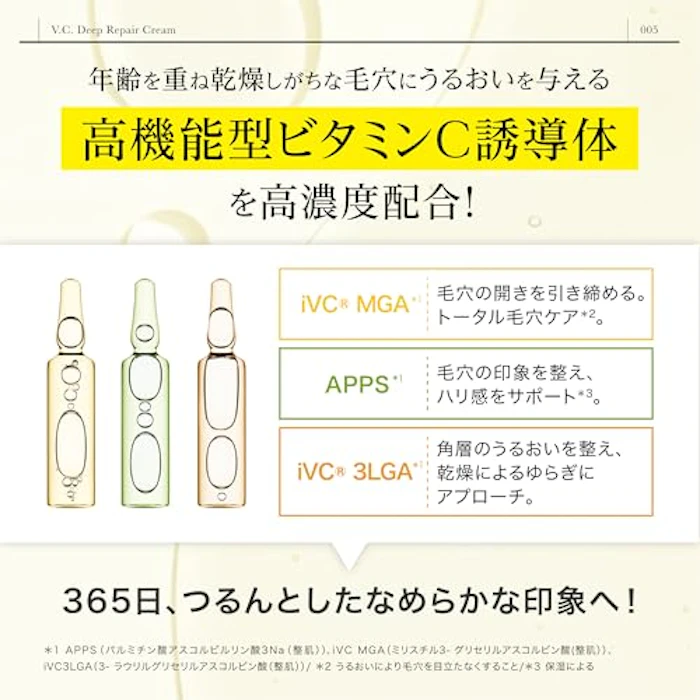 dr365 V.C.ディープリペアクリーム 5枚目