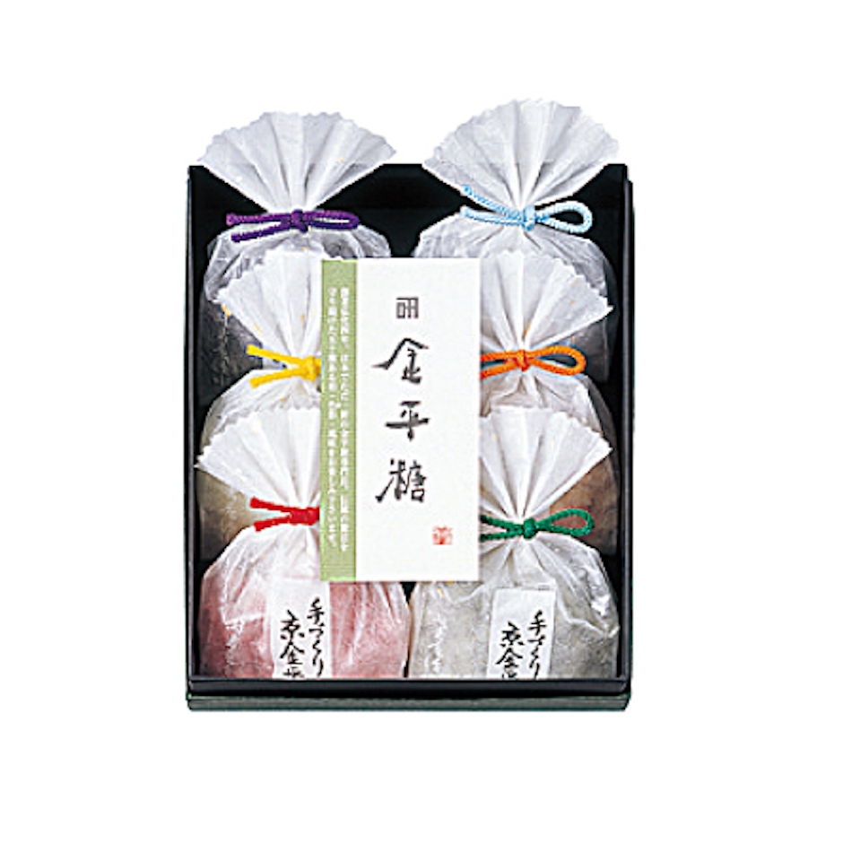 緑寿庵清水 金平糖 詰め合わせ 45g×6種類 1枚目