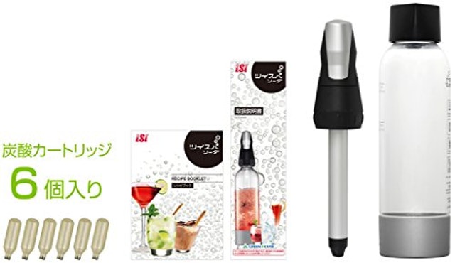 グリーンハウス ソーダメーカー ツイスパソーダ スターターキット SODAAK 2枚目
