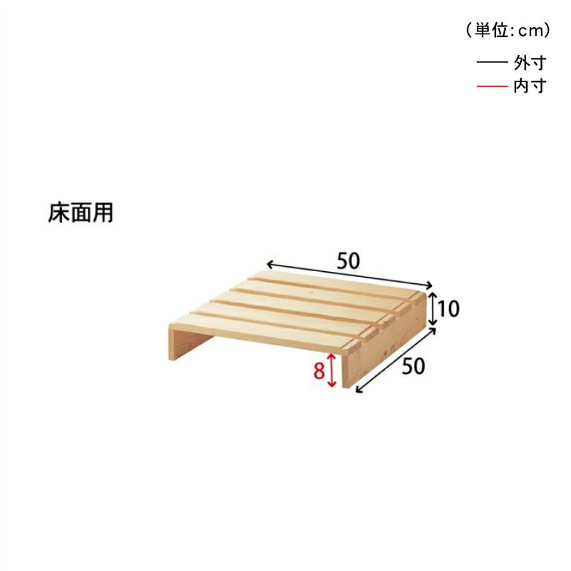 ベルメゾン ベッドフレーム パレット風 すのこベッド 3枚目