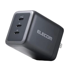 エレコム 100W 3ポート ブラック 1枚目