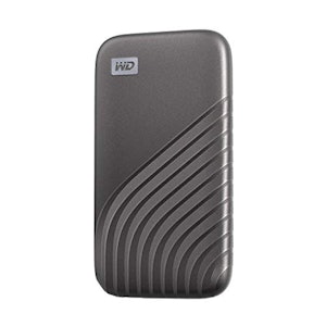 ウエスタンデジタル(Western Digital) WD ポータブルSSD 1TB グレー USB3.2 Gen2 My Passport SSD 最大読取り1050 MB/秒 外付けSSD /メーカー5年保証 WDBAGF0010BGY-WESN 1枚目