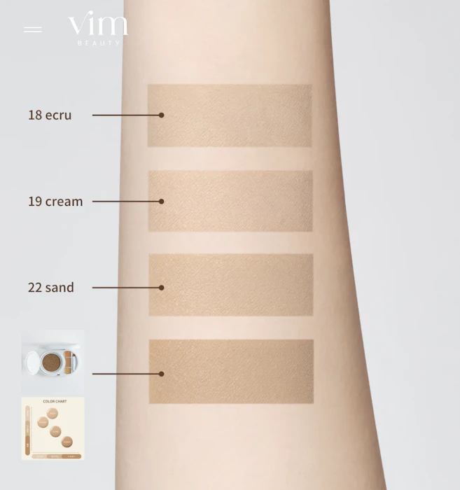vim BEAUTY エフェクトライクフィニッシュ ファンデーションキット 26 warm 4枚目