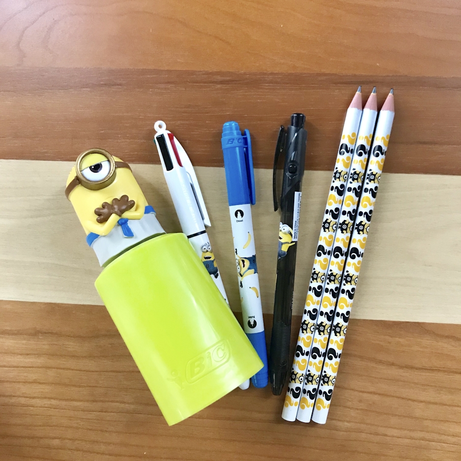 Bic ミニオンズ ステーショナリーセット 7枚目
