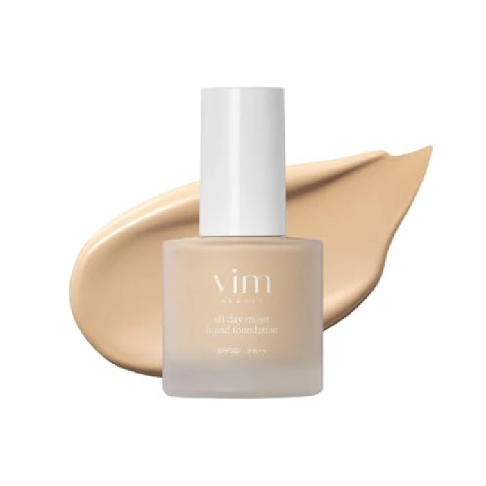 vim BEAUTY オールデイモイストリキッドファンデーション 28 bronze 2枚目