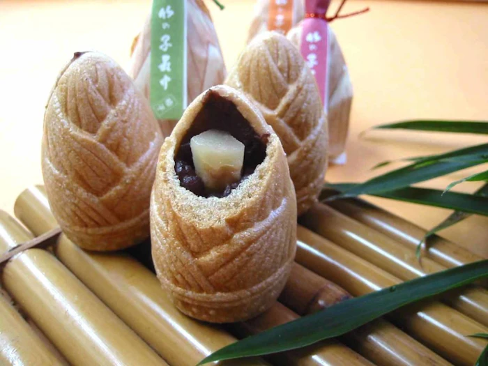 喜久春 竹の子最中 1枚目