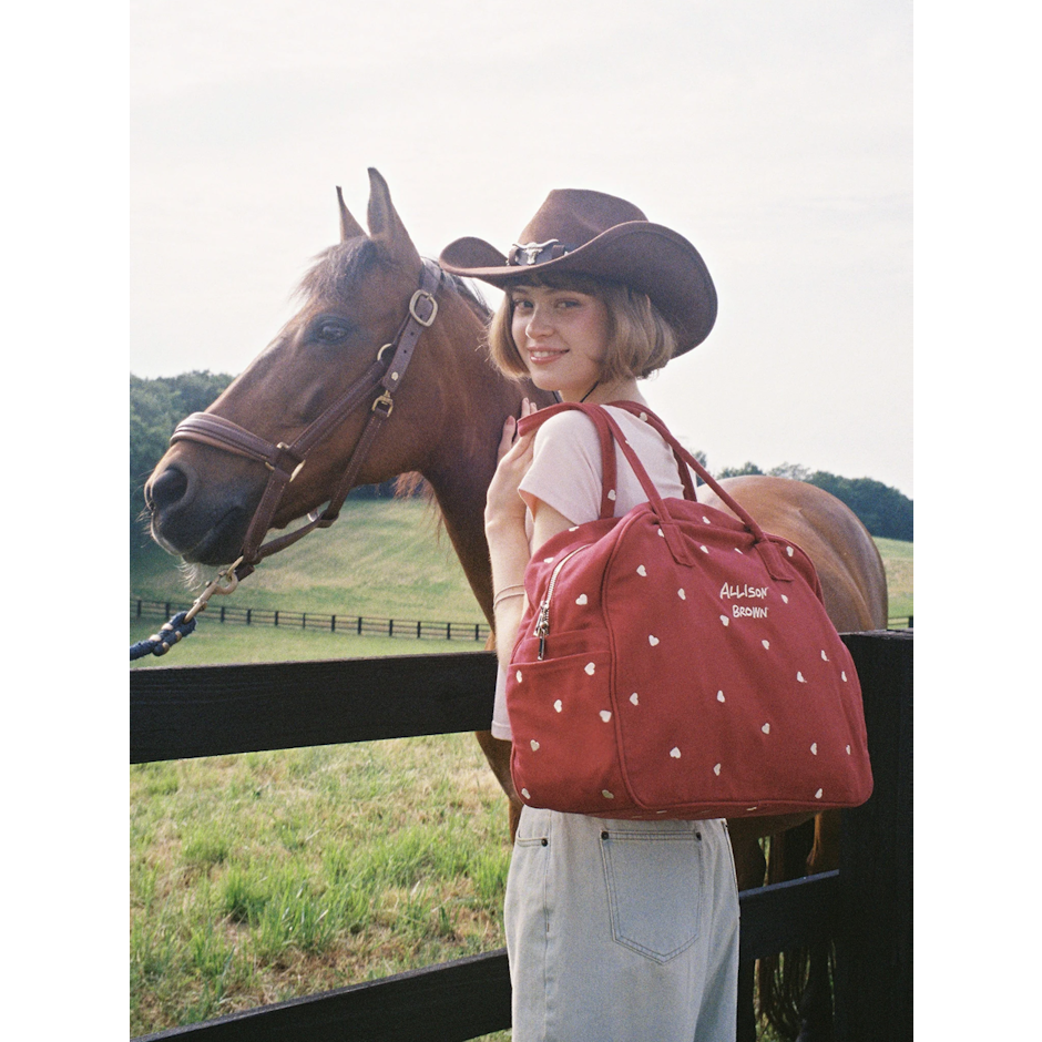 ALLISON BROWN HOLIDAY CANVAS BAG 1枚目