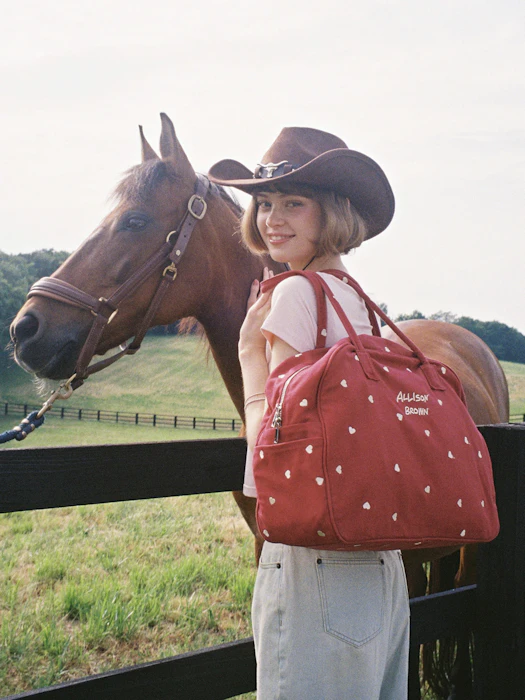 ALLISON BROWN HOLIDAY CANVAS BAG 1枚目