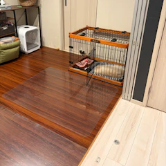 カインズ 透明テーブルクロス 1枚目