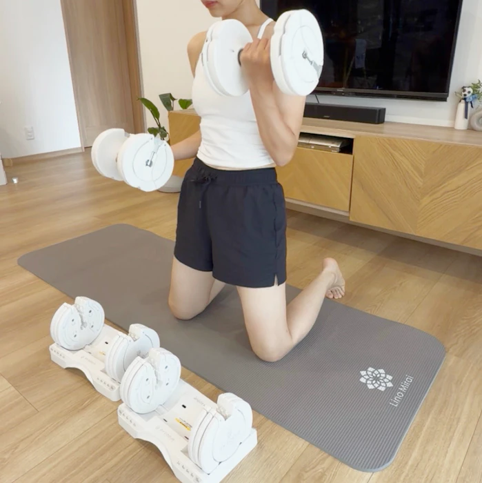 BYZOOM FITNESS 可変式ダンベル 10kg 3枚目
