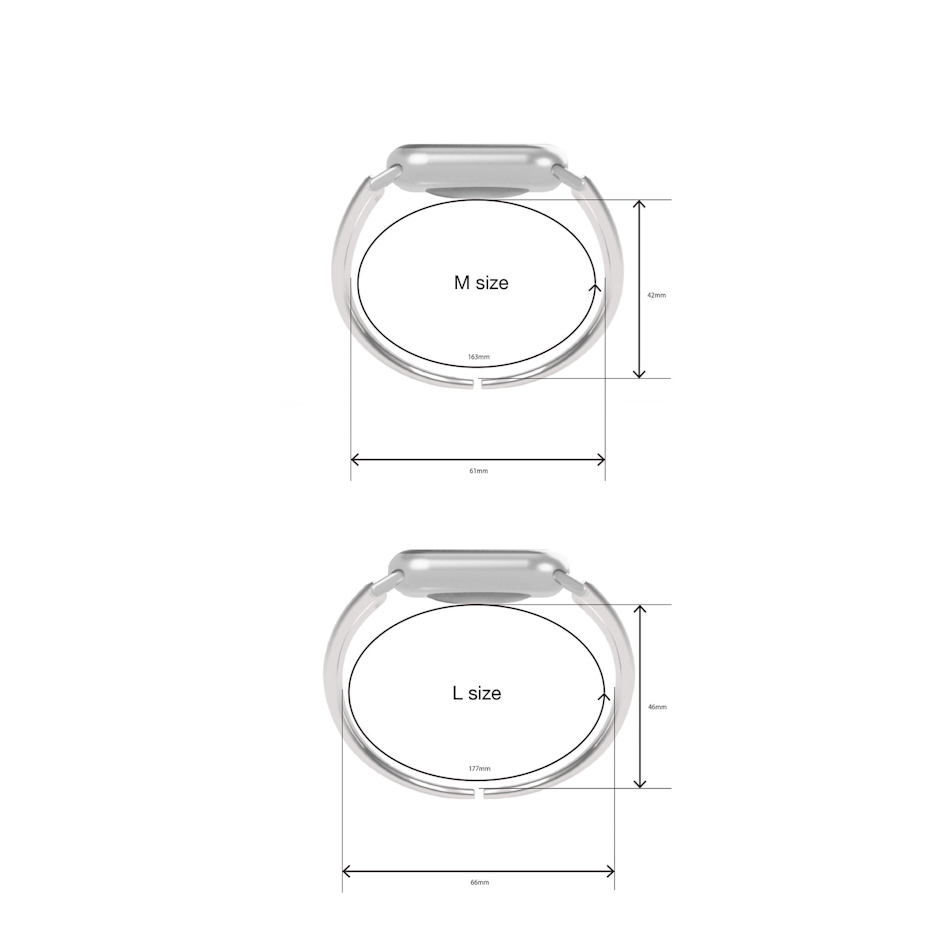 h'eres Apple Watch vintage - like silver band 12枚目