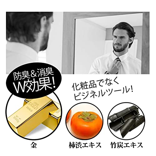 王様のデオナインミスト アンドユー ビズゴールド 120ml 80回分 無残香 アルコール 無添加 ノンメントール デオドラント 男性女性兼用シェアコスメ スプレー 消臭 手汗 顔汗 ワキ汗 汗じみ 6枚目