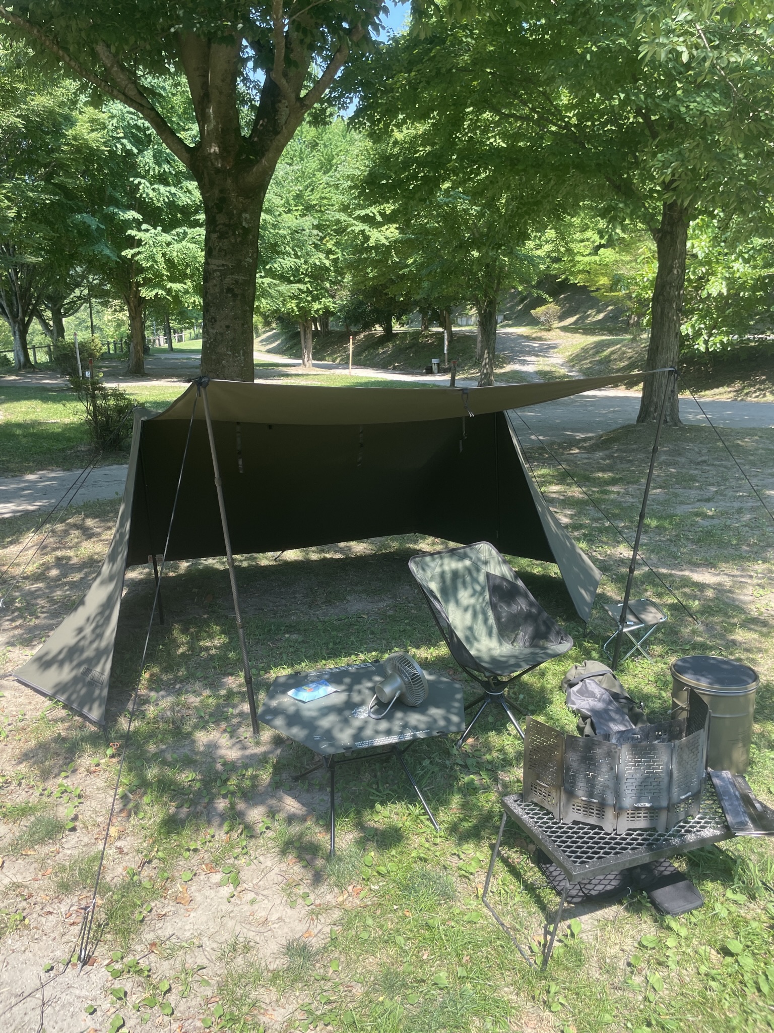 GRIP SWANY グリップスワニー  FIREPROOF GS TENT GST-01  3枚目