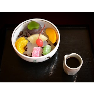 銀座若松 元祖あんみつ 1枚目