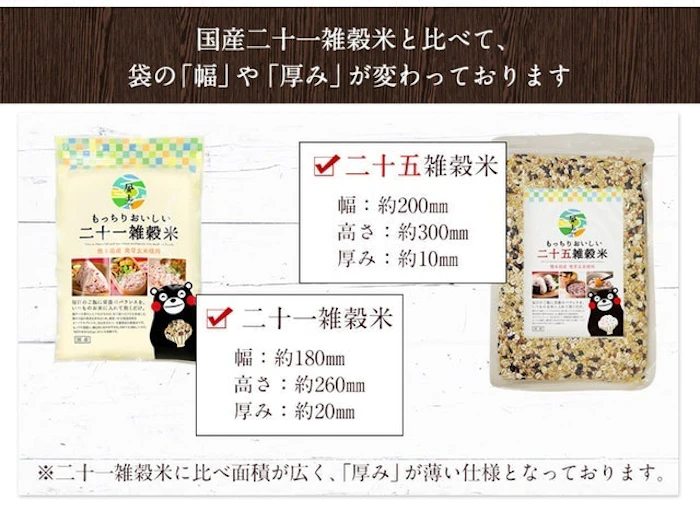 コムセンス もっちりおいしい 国産二十五雑穀米 450g 4枚目