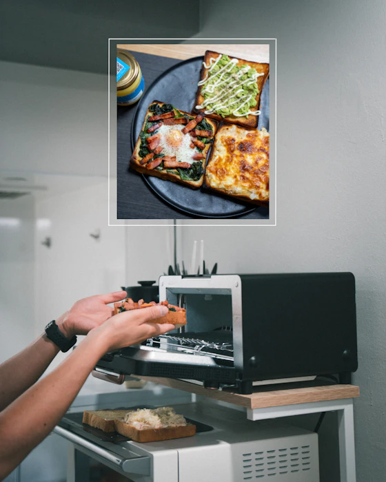BALMUDA バルミューダ バルミューダ トースター オーブントースター おしゃれ スチーム ザ・トースター プロ BALMUDA The Toaster Pro K05A-SEスチームトースター 小型 結婚祝い 黒 食パン◇サラマンダー プロモデル 送料無料 P5 2枚目