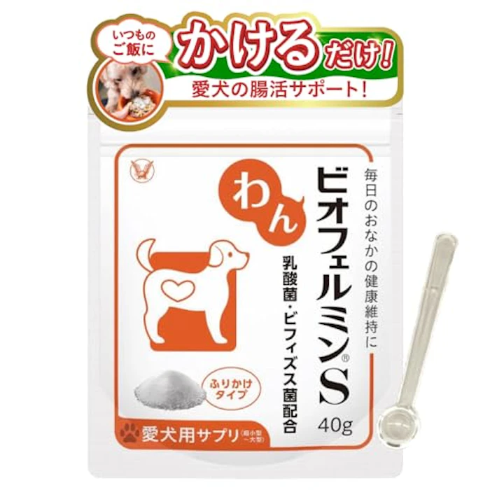 大正製薬 わんビオフェルミンS 1袋/40g 【犬用健康補助食品】 大正製薬 1枚目