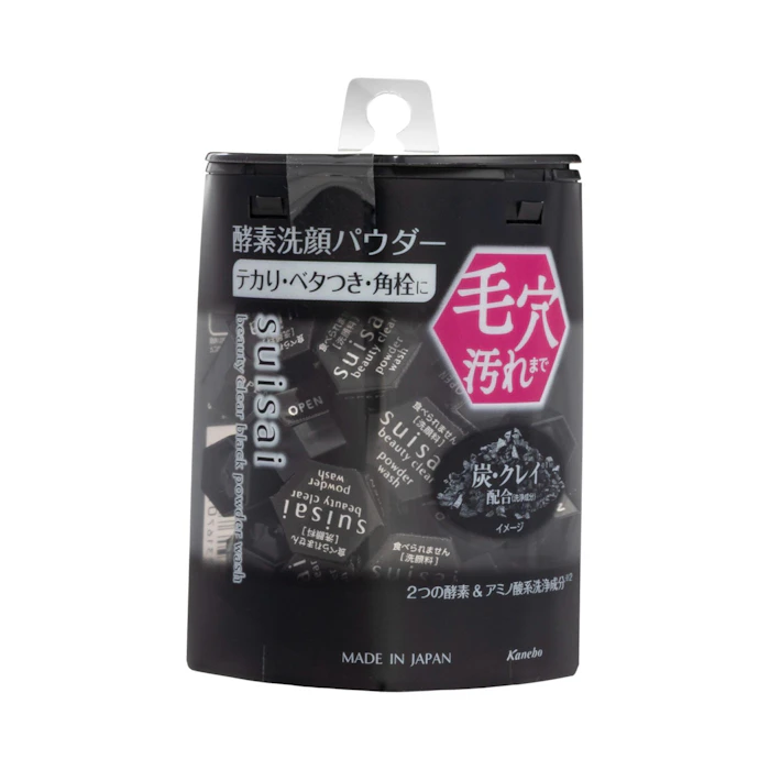 suisai ビューティクリア ブラック パウダーウォッシュ 1枚目