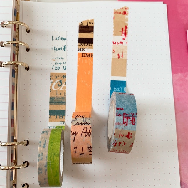 倉敷意匠計画室 CRAFTLog. 井上陽子 マスキングテープ グラフィティＡ 3色セット 2枚目