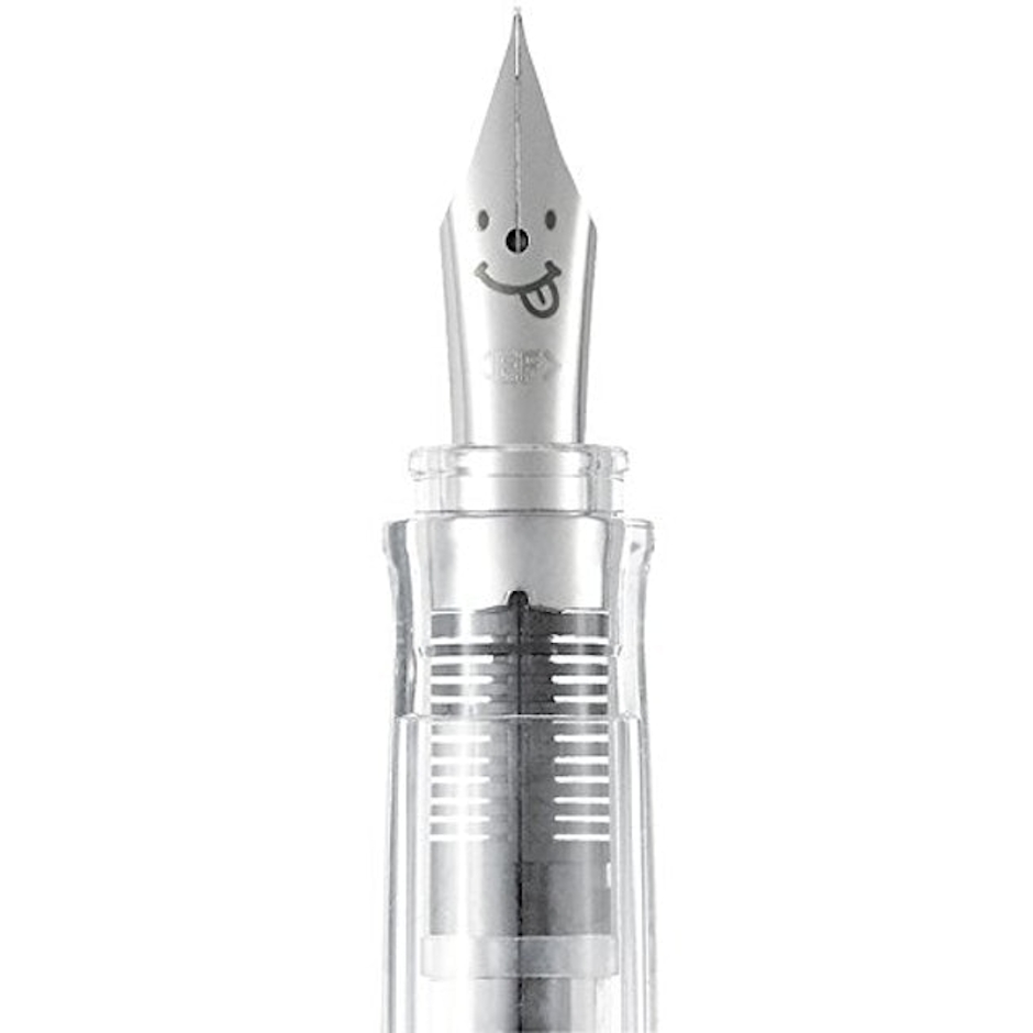 PILOT 万年筆 カクノ透明軸 EF 極細字 2枚目
