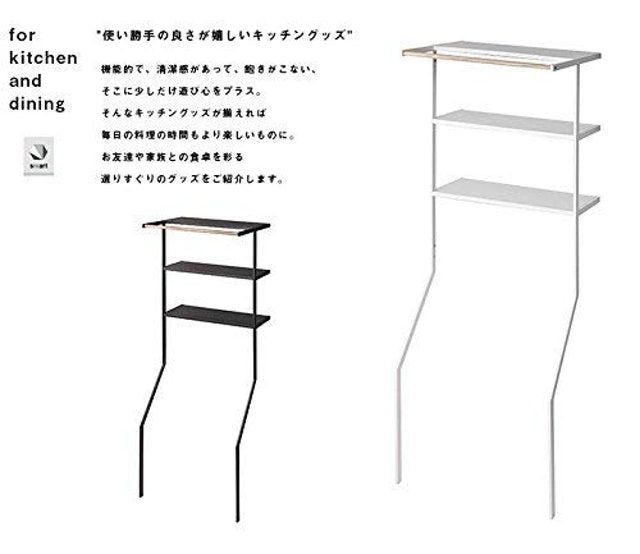 山崎実業 立て掛けランドリーシェルフ tower 4枚目
