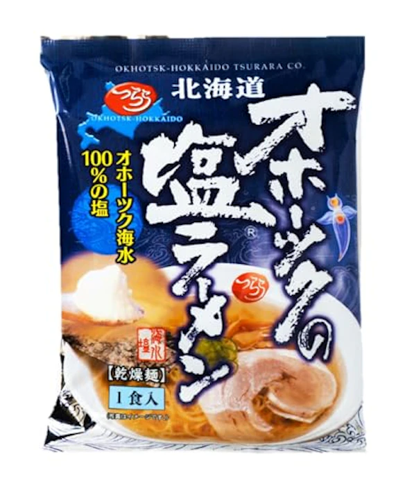 みなみかわ製麺 北海道 オホーツクの塩ラーメン 1枚目