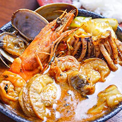スープカリー 奥芝商店 北海道の恵み!竜宮の賄い海鮮スープカレー北海道の恵み!竜宮の賄い海鮮スープカレー 1枚目
