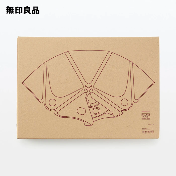 無印良品 折りたためるヘルメット 2枚目