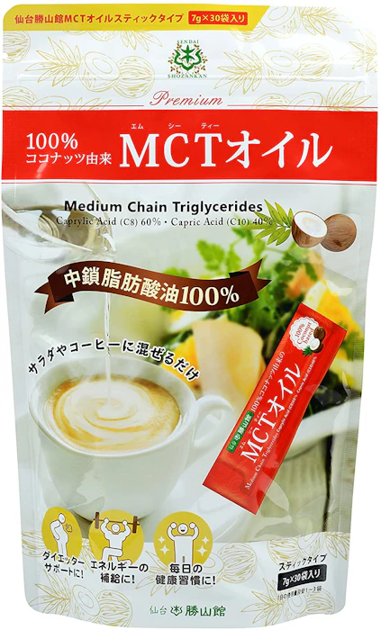 勝山ネクステージ 仙台勝山館 MCTオイル スティックタイプ 7g×30袋入り 1枚目