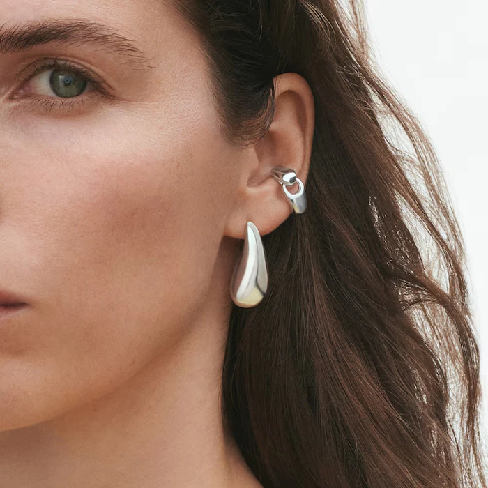 Georg Jensen ジョージ ジェンセン リフレクト ピアス (L) 2枚目